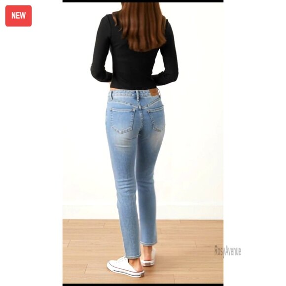 Long Sleeve Ribbed Cropped Cardigan Top, Polyester Spandex, Y2K Style - Picture 7 of 7